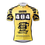 Thriller Rider Sports Vêtements de Vélo Homme Cyclisme Maillots Manche Courte(Error 404)